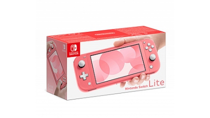 Купить Игровая приставка Nintendo Switch Lite (кораллово-розовая)
