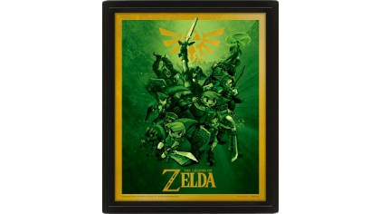 Купить 3D-Постер The Legend Of Zelda (Link) (EPPL71137)