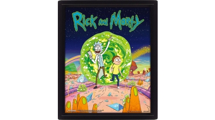 Купить 3D-постер Rick and Morty – Portal (EPPL71251)