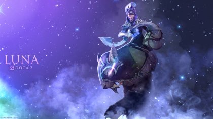 Luna The Moonrider - обзор героя Dota 2