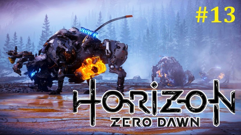 Horizon Zero Dawn Прохождение - Гигантские бизоны #13