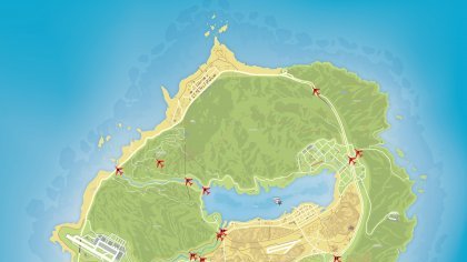 GTA V - Карта мостов