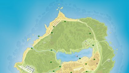GTA V - Карта деталей звездолета