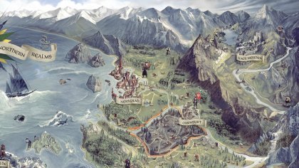 The Witcher 3: Wild Hunt - Карта игры