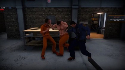 Prison Simulator: Как использовать свисток, чтобы остановить драку заключенных?