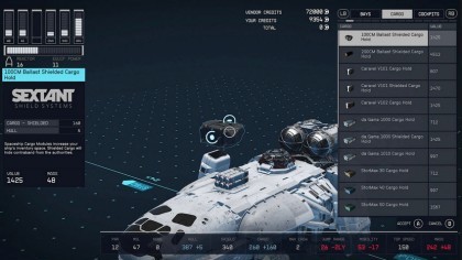 Как получить модуль для экранирования груза корабля в Starfield
