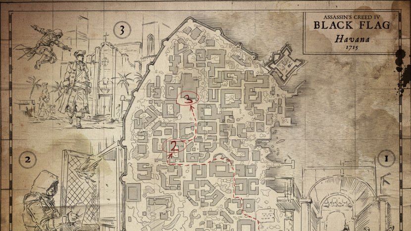 Чертежи в Assassins Creed IV: Black Flag | Гайды по игре Assassins Creed  IV: Black Flag