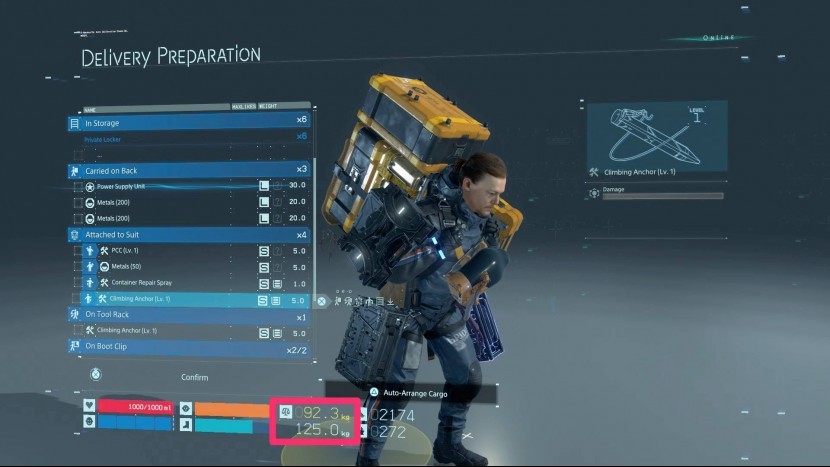 Как восстановить поврежденный груз в Death Stranding?