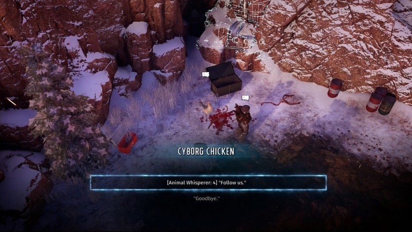 Как очаровать животных в Wasteland 3?