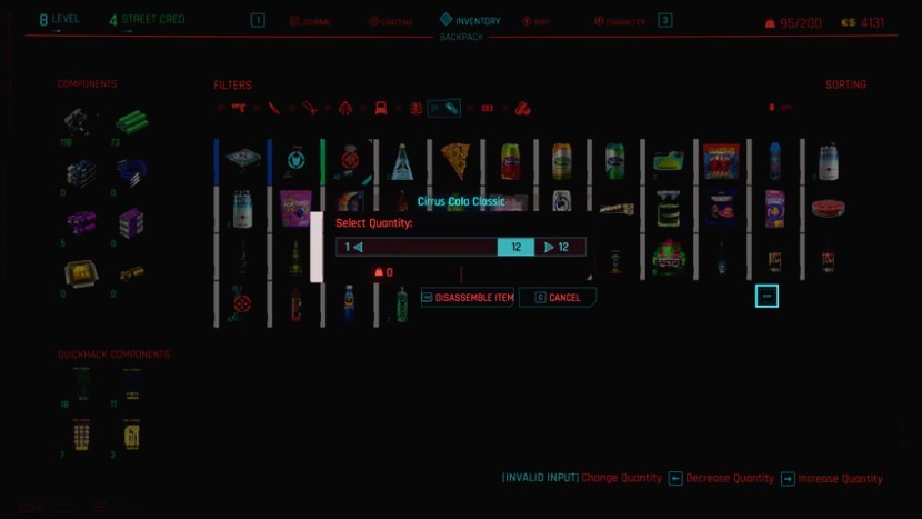 Cyberpunk 2077 – Как заработать неограниченное количество денег и опыта крафта