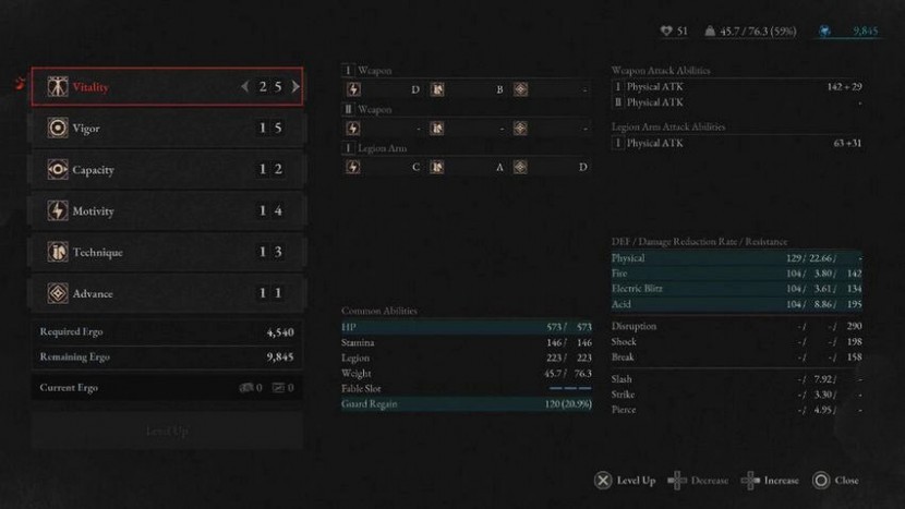 Гайд по прокачке персонажа в Lies of P