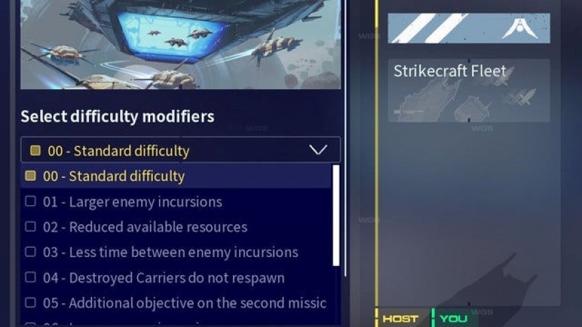 Режимы и настройки игры Homeworld 3