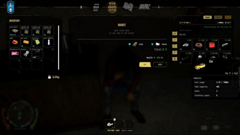 Где купить транспорт в Drug Dealer Simulator 2