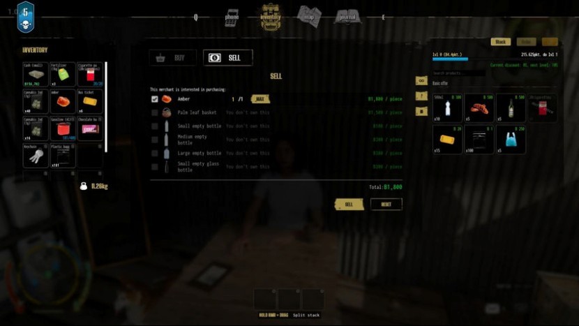 Как продавать ненужные предметы в Drug Dealer Simulator 2