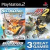 топовая игра PlayStation 2 ESA Triple Pack -- Splashdown Rides Gone Wild, ATV Offroad Fury 2, and Need For Speed 