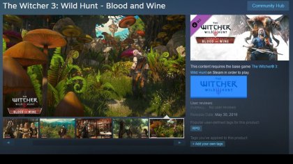 новости игры The Witcher 3: Wild Hunt - Blood and Wine