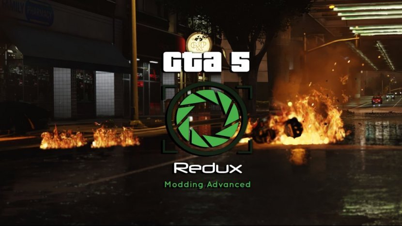 Более десятка новых скриншотов из мода «Redux» для GTA V