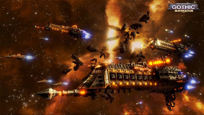 Первый геймплей Battlefleet Gothic: Armada