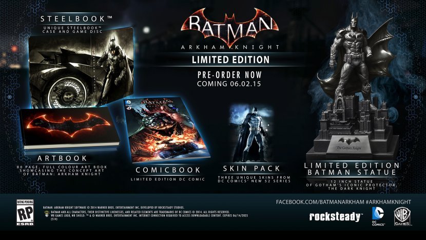 PC-версия Batman: Arkham Knight была снята с продажи