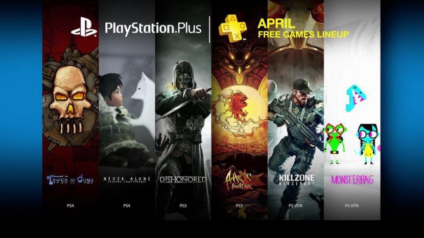 Бесплатные игры PlayStation Plus в апреле