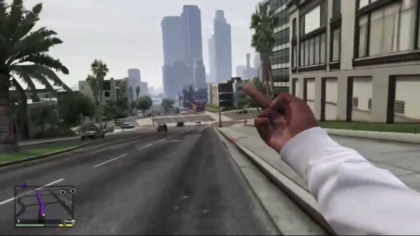 В GTA 5 появится режим от первого лица