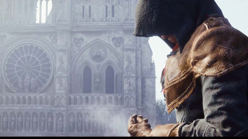 Бегание по стенам в Assassin's Creed: Unity?