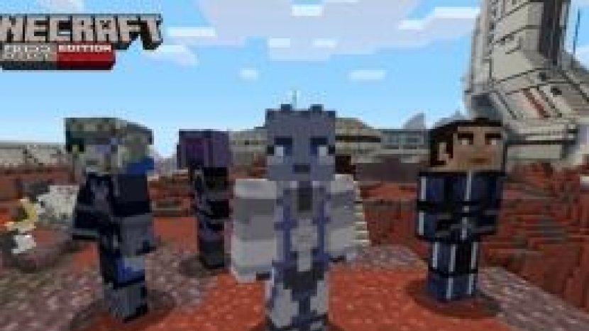 Mass Effect в Minecraft для Xbox 360 