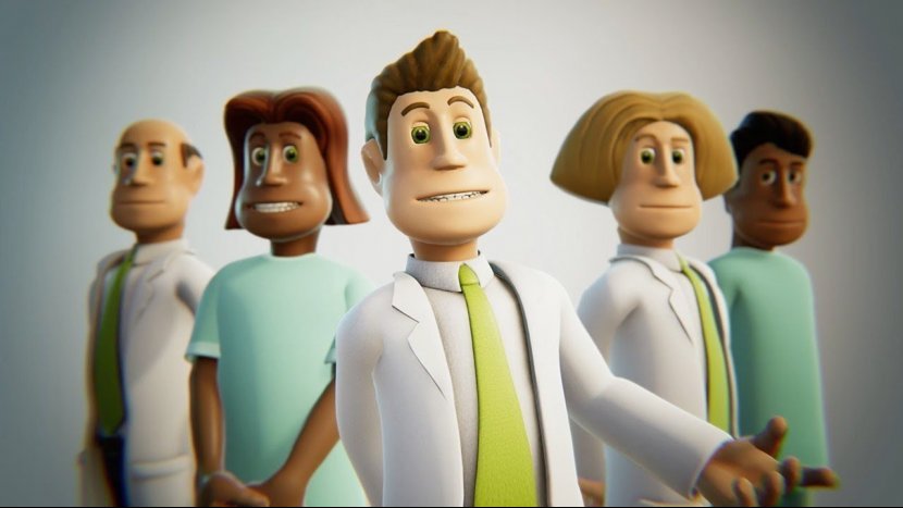 Разработчики Two Point Hospital официально показали первый геймплей игры