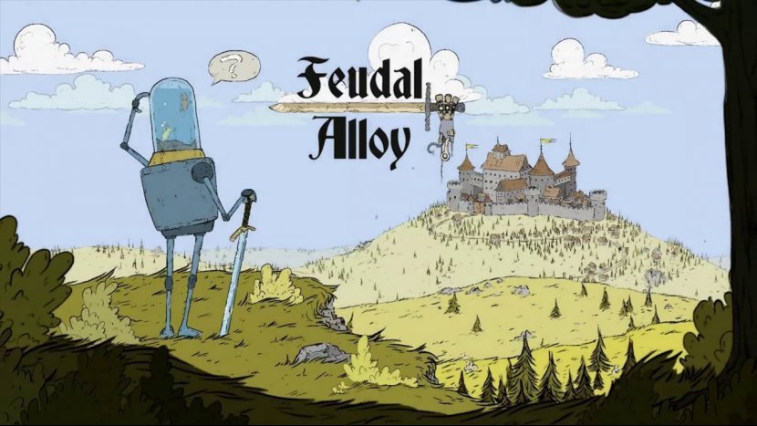 В Steam скоро появится удивительная Feudal Alloy, где рыбки будут управлять роботами
