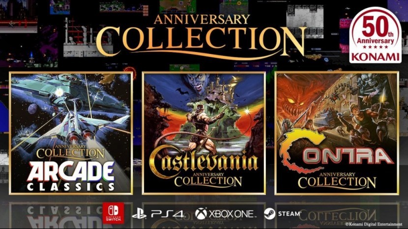 Анонсированы коллекции классических игр от Konami