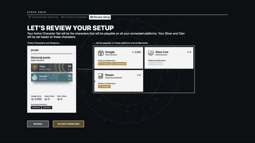 Bungie назвали дату для старта функции Cross Save