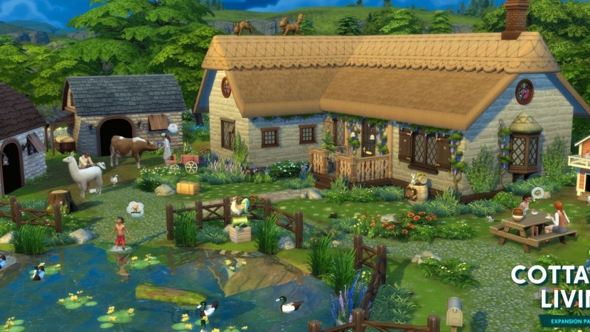 Расширение Cottage Living для The Sims 4 выйдет 22 июля