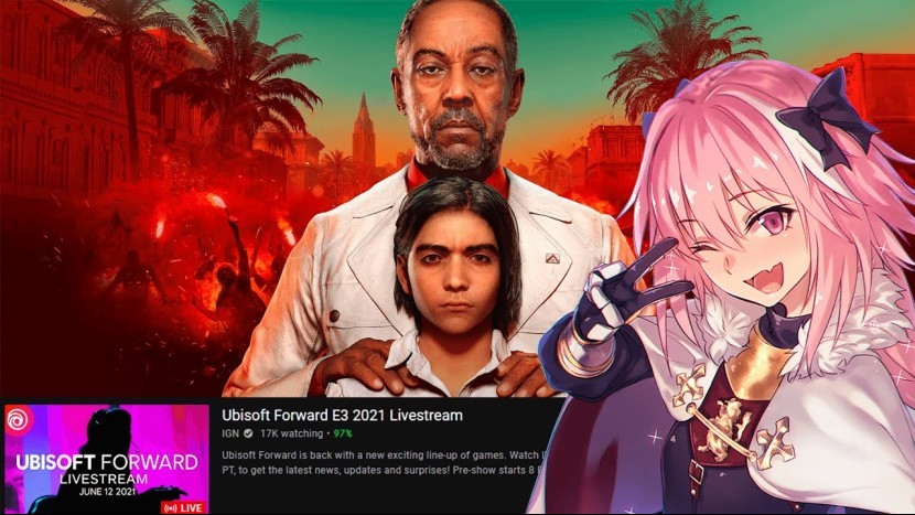 Смотреть трансляцию Ubisoft Forward на E3 2021