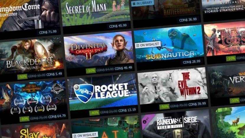 Названы даты проведения летней распродажи Steam 2021