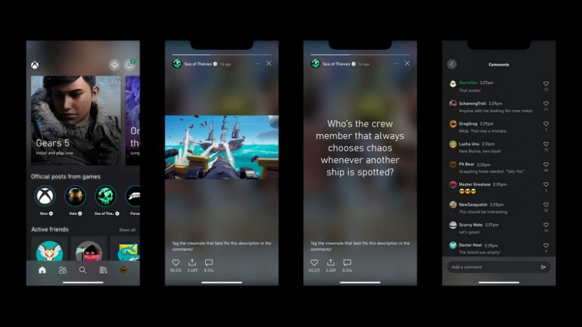 В приложении Xbox появились истории