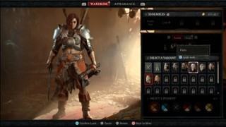 Diablo 4. Внешний вид персонажа