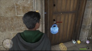 как открывать запертные двери Hogwarts Legacy