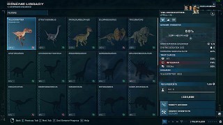 открыть динозавров Jurassic World Evolution 2