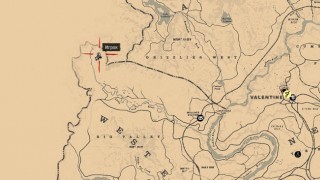 карта сокровищ Red Dead Redemption 2