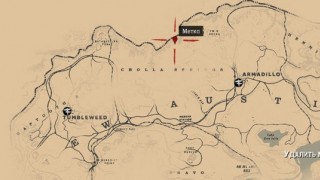 карта сокровищ Red Dead Redemption 2