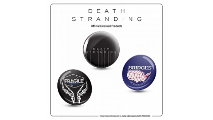 Купить Набор значков по мотивам игры Death Stranding (3 штуки)