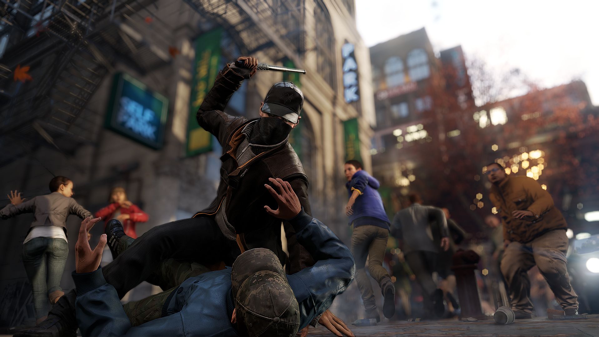 Watch dogs living city