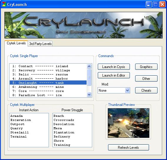 скачать CryLaunch 1.4