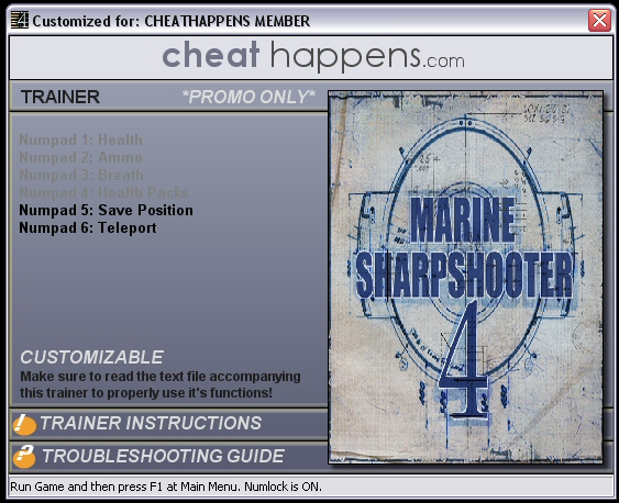 скачать Marine Sharpshooter 4: Locked and Loaded (1.0) +2 трейнер