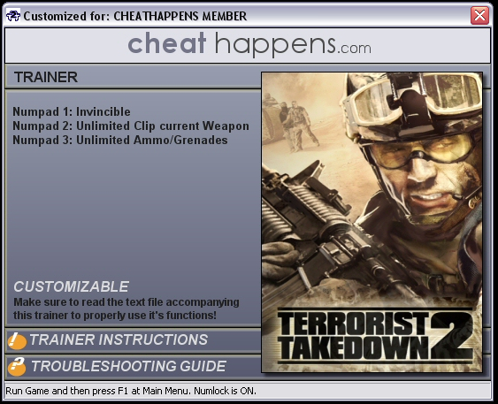 скачать Terrorist Takedown 2 (1.0) +3 трейнер