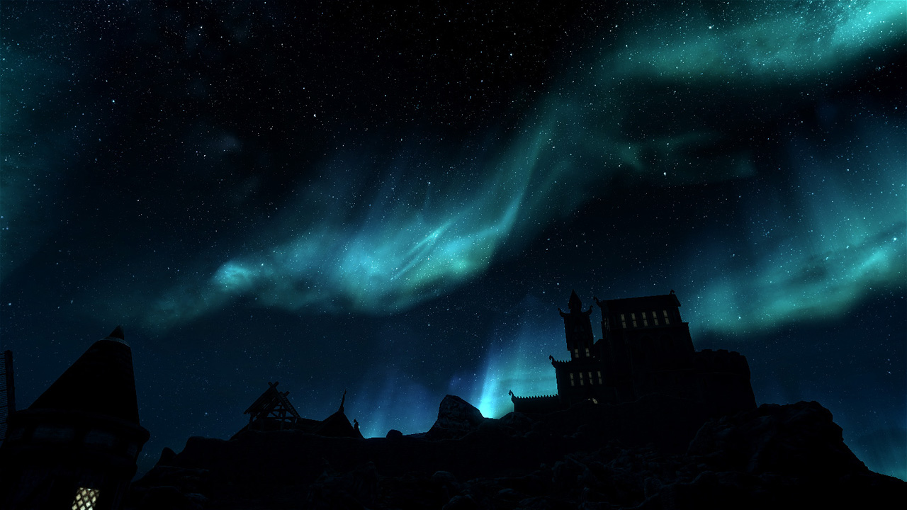 скачать Enhanced Night Skyrim