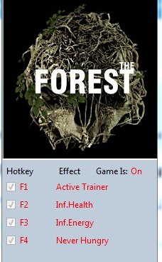 скачать Трейнер для The Forest v0.03