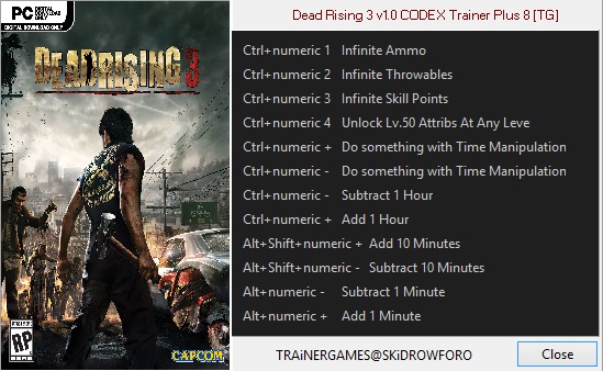 скачать Dead Rising 3: Трейнер/Trainer (+8) [1.0]