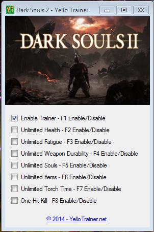 скачать Dark Souls 2: Трейнер/Trainer (+7) [1.01-1.02]