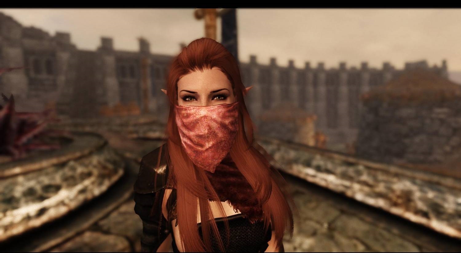 скачать Skyrim: Универсальная маска для лица